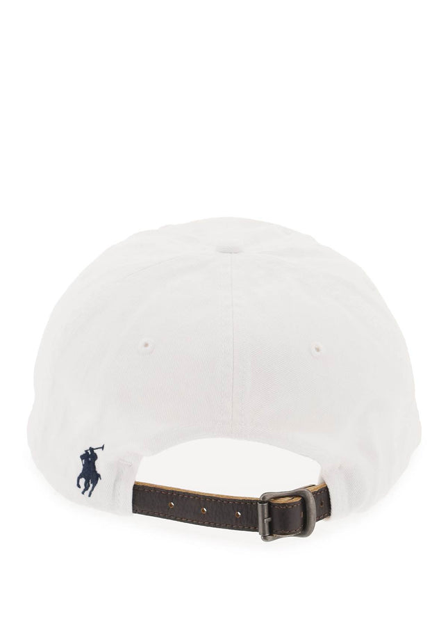 Polo Ralph Lauren baseball cap in twill with embroidered flag