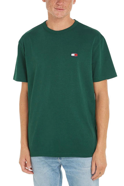 Tommy Hilfiger Jeans Men T-Shirt-Clothing T-shirts-Tommy Hilfiger Jeans-green-3-S-Urbanheer