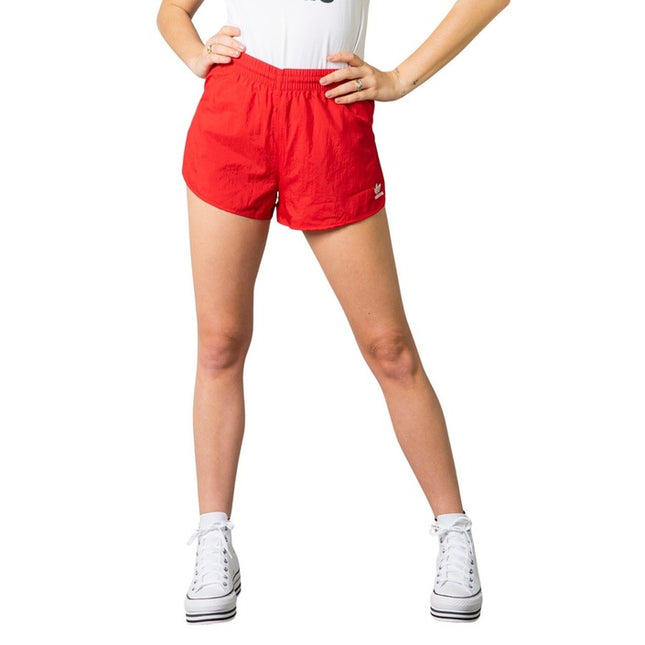 Adidas Women Short-Clothing Shorts-Adidas-red-40-Urbanheer