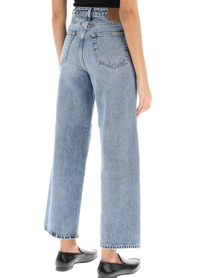 Toteme cropped flare jeans