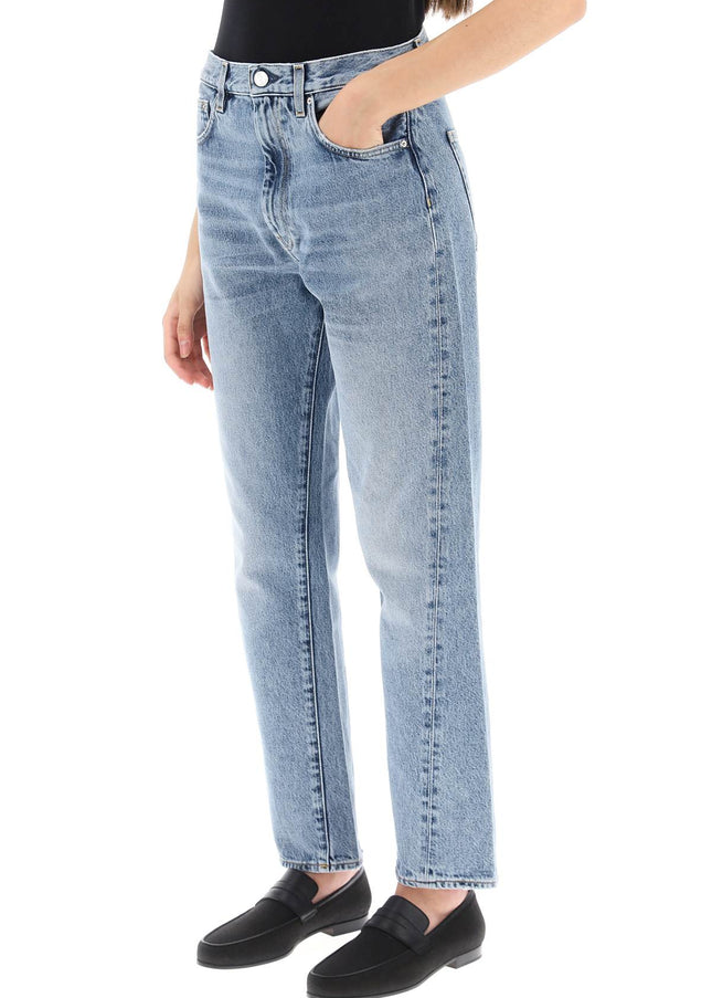 Toteme twisted seam cropped jeans