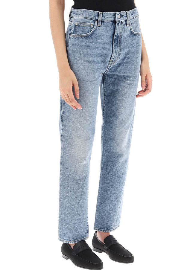 Toteme twisted seam cropped jeans