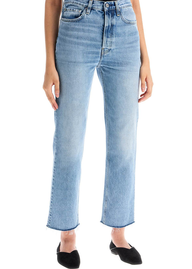 Toteme classic cut cropped jeans