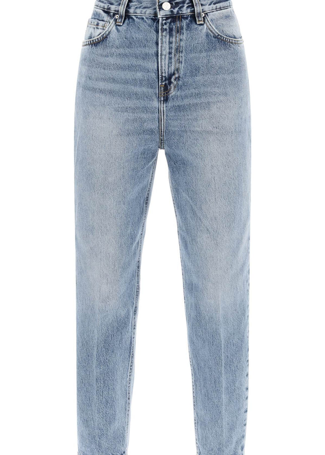 Toteme organic denim tapered jeans