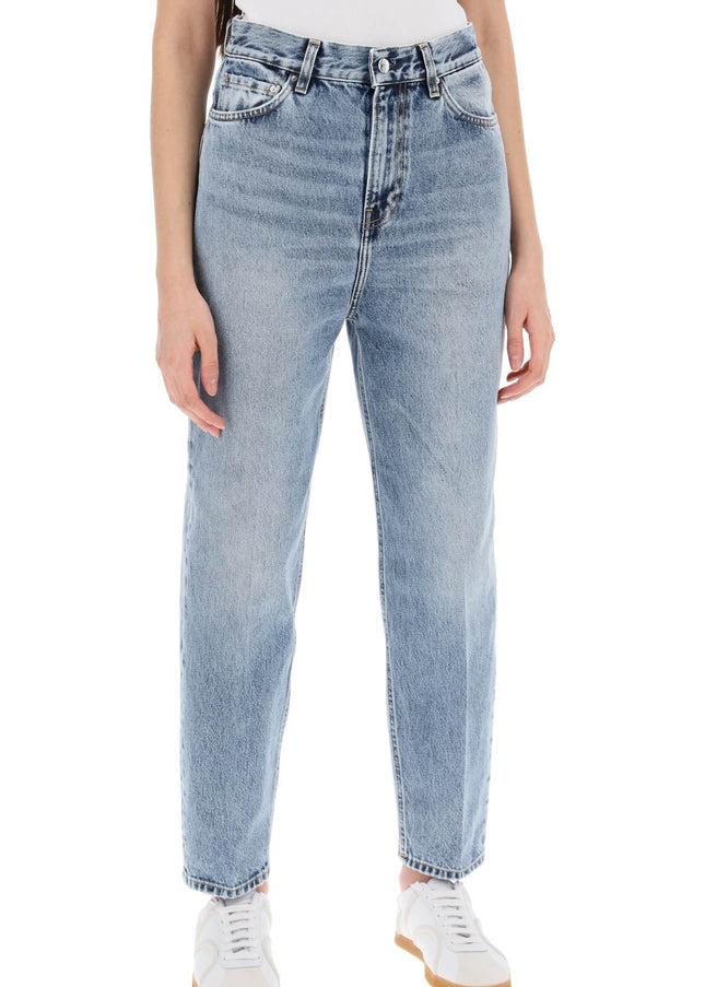 Toteme organic denim tapered jeans