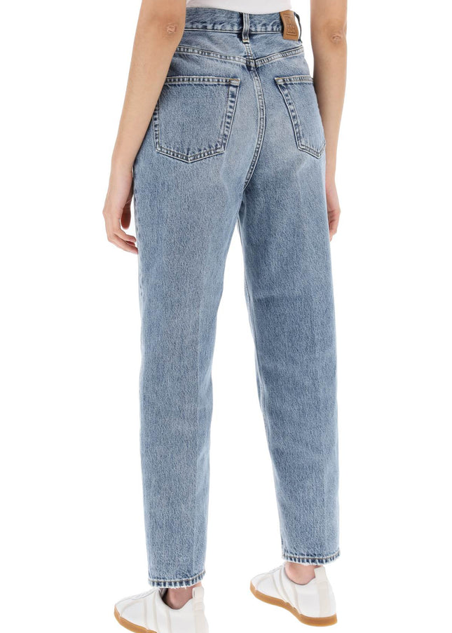 Toteme organic denim tapered jeans