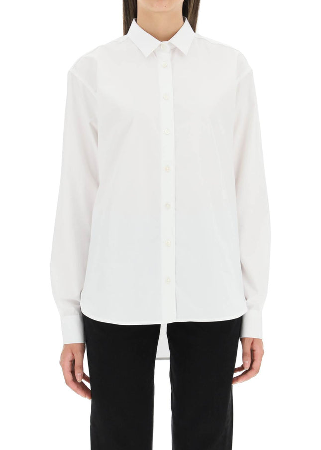 Toteme oversized organic poplin shirt