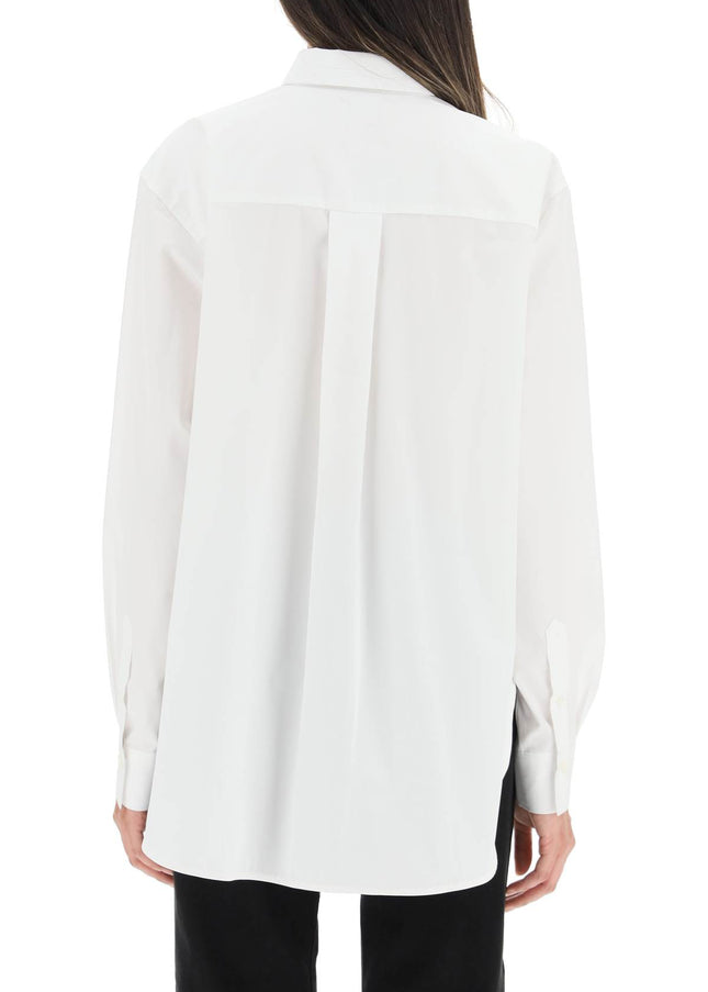 Toteme oversized organic poplin shirt