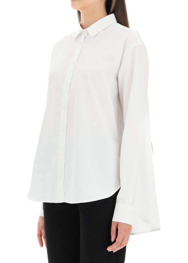 Toteme oversized organic poplin shirt