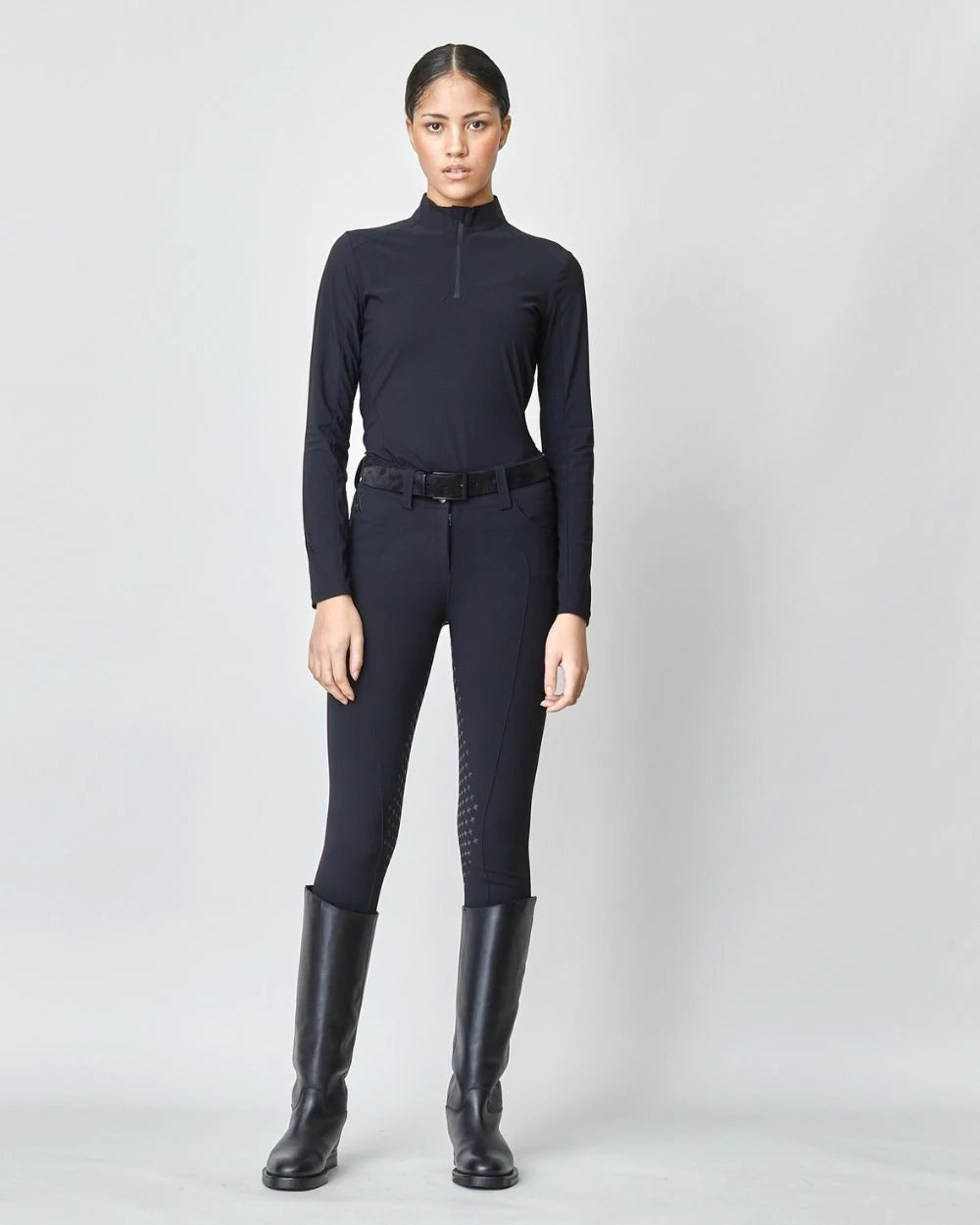 Compression Performance Breeches Black-Breeches-Yagya-Urbanheer