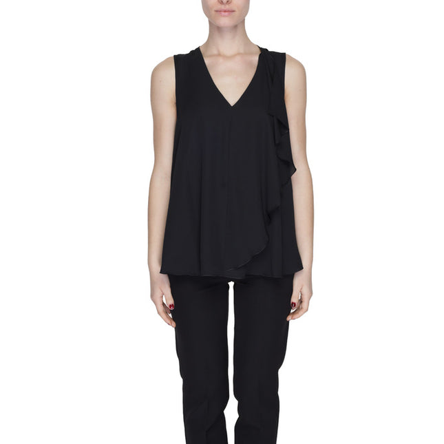 Sandro Ferrone Women Blouse-Clothing Blouse-Sandro Ferrone-black-40-Urbanheer