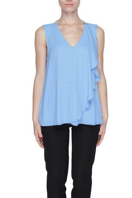 Sandro Ferrone Women Blouse-Clothing Blouse-Sandro Ferrone-light blue-40-Urbanheer