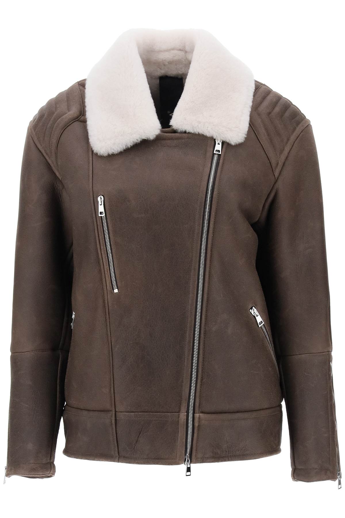 Blancha Shearling Jacket Luxury-Jacket-Blancha-Urbanheer