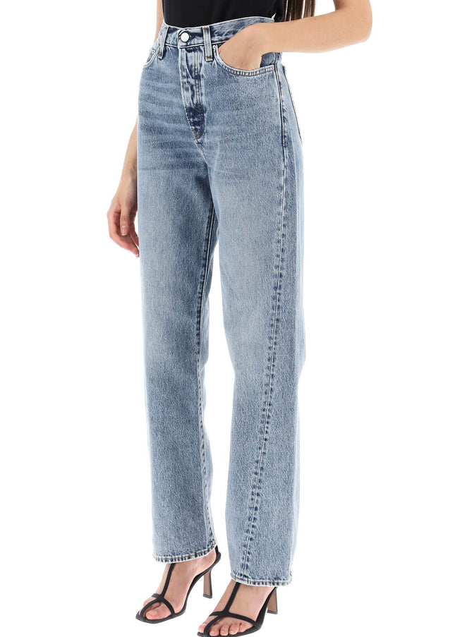 Toteme twisted seam straight jeans