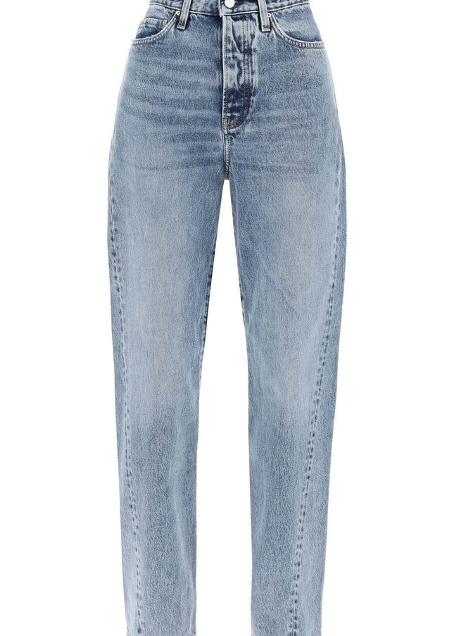 Toteme twisted seam straight jeans