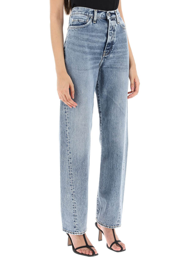 Toteme twisted seam straight jeans