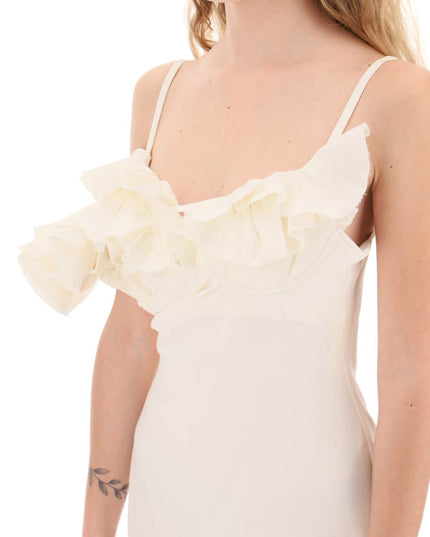 Jacquemus 'La Robe Duna' Mini Bustier Dress-Jacquemus-White-38-Urbanheer