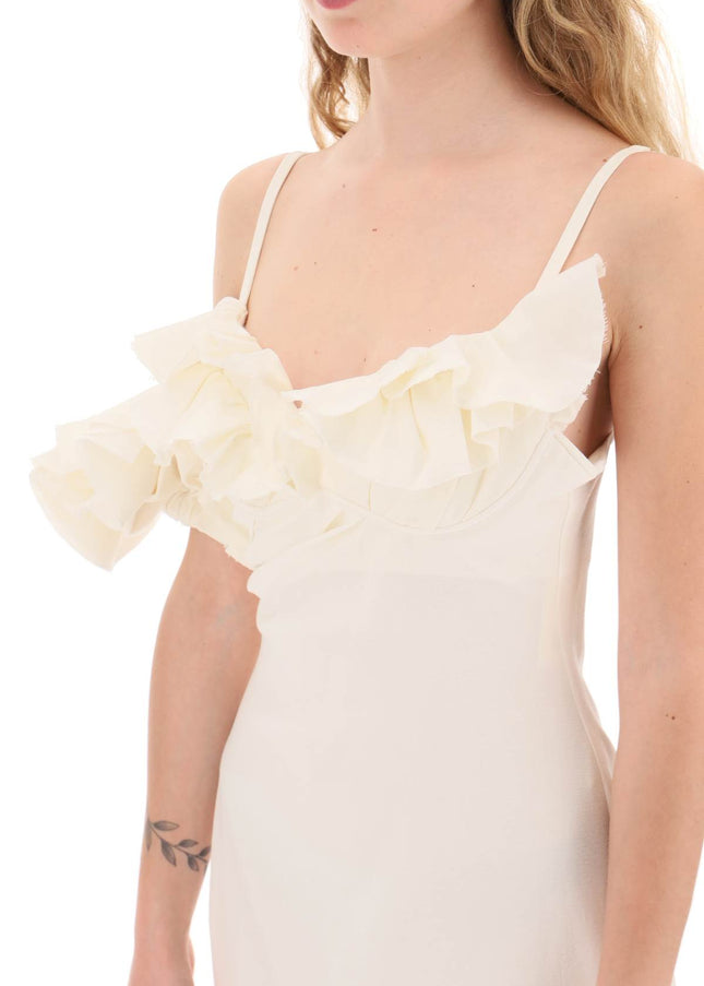 Jacquemus 'La Robe Duna' Mini Bustier Dress-Jacquemus-White-38-Urbanheer