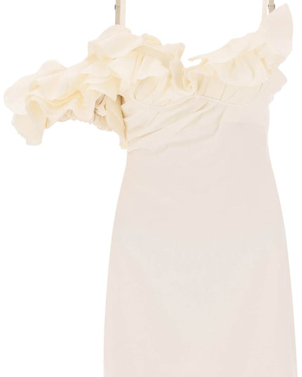 Jacquemus 'La Robe Duna' Mini Bustier Dress-Jacquemus-White-38-Urbanheer