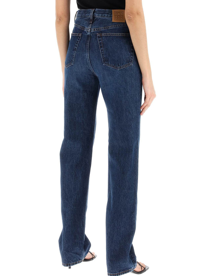 Toteme organic denim classic cut jeans