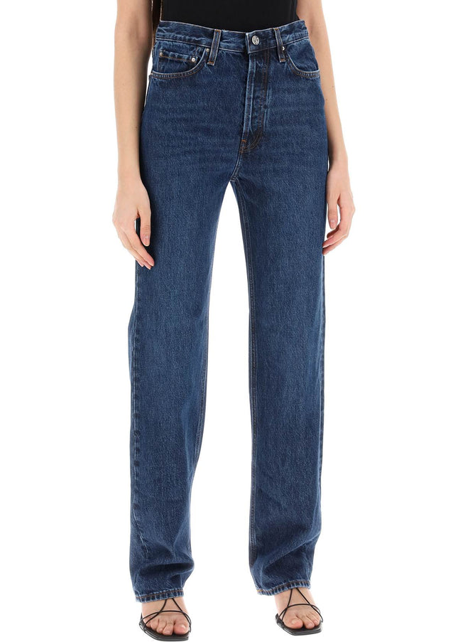 Toteme organic denim classic cut jeans