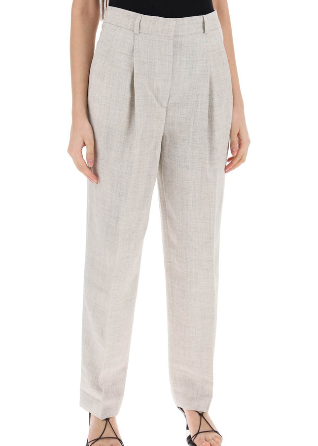 Toteme tailored trousers with double pleat