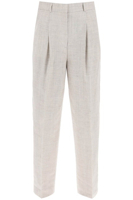 Toteme tailored trousers with double pleat