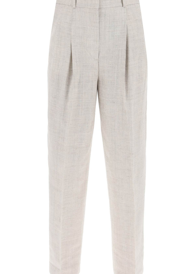 Toteme tailored trousers with double pleat