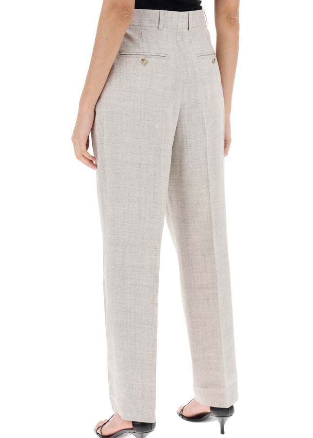 Toteme tailored trousers with double pleat