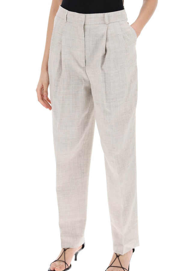 Toteme tailored trousers with double pleat