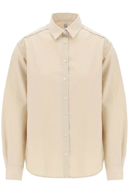 Toteme "signature crinkled fabric shirt