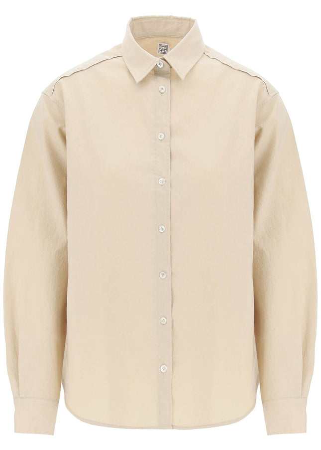 Toteme "signature crinkled fabric shirt