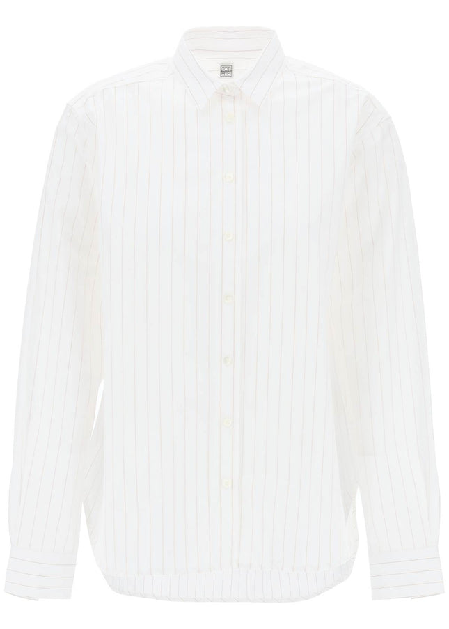 Toteme striped signature dress shirt