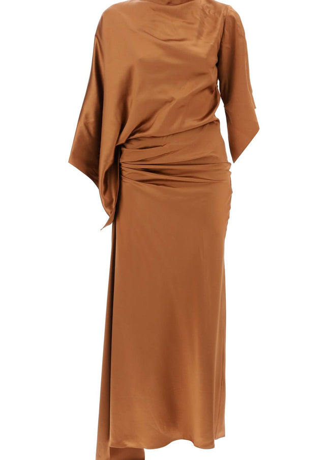 Christopher Esber cusco silk draped midi dress