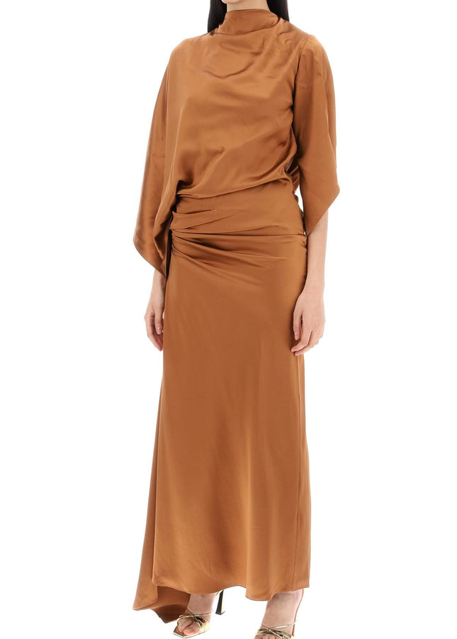 Christopher Esber cusco silk draped midi dress