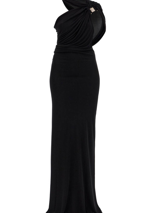 Christopher Esber asymmetric american neckline dress with asym