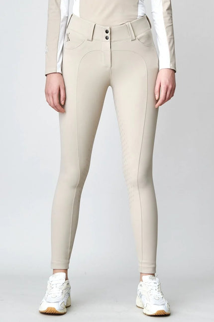 Compression Performance Breeches Tan-Breeches-Yagya-Urbanheer