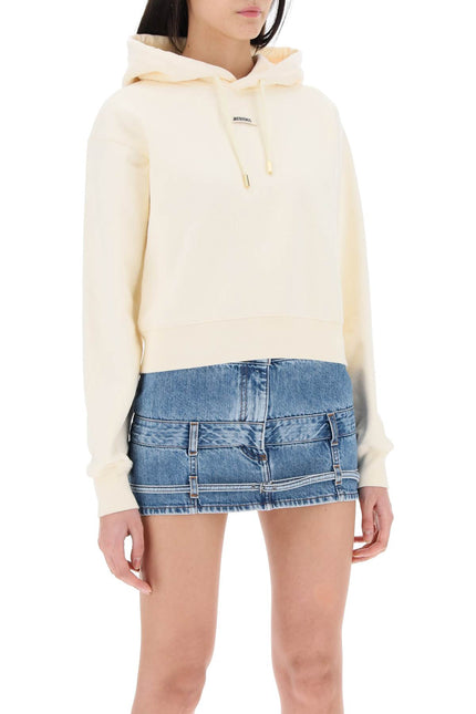 Jacquemus 'Le Hoodie Gros Grain' Cropped Hoodie-Jacquemus-Urbanheer