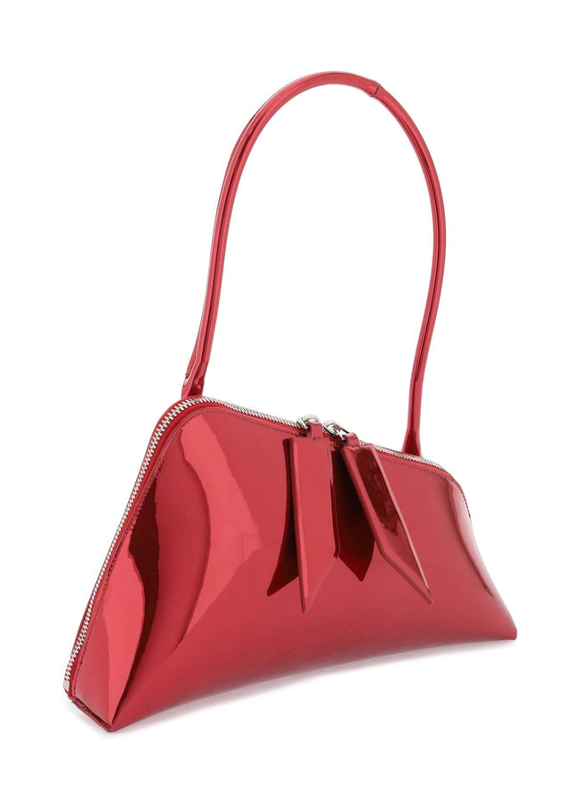 The Attico mirror-effect sunrise shoulder bag