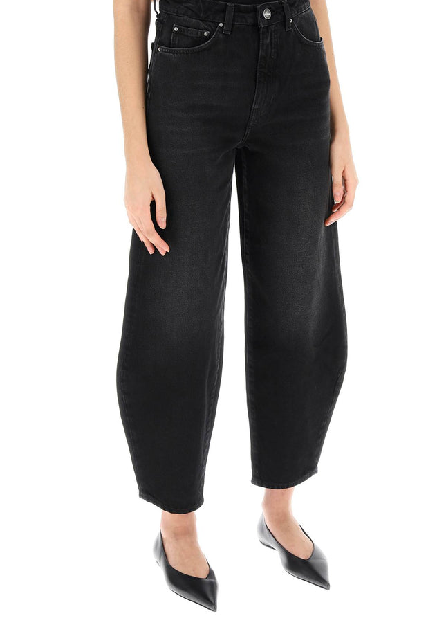 Toteme Barrel Leg Jeans In Organic Cotton-TOTEME-Urbanheer