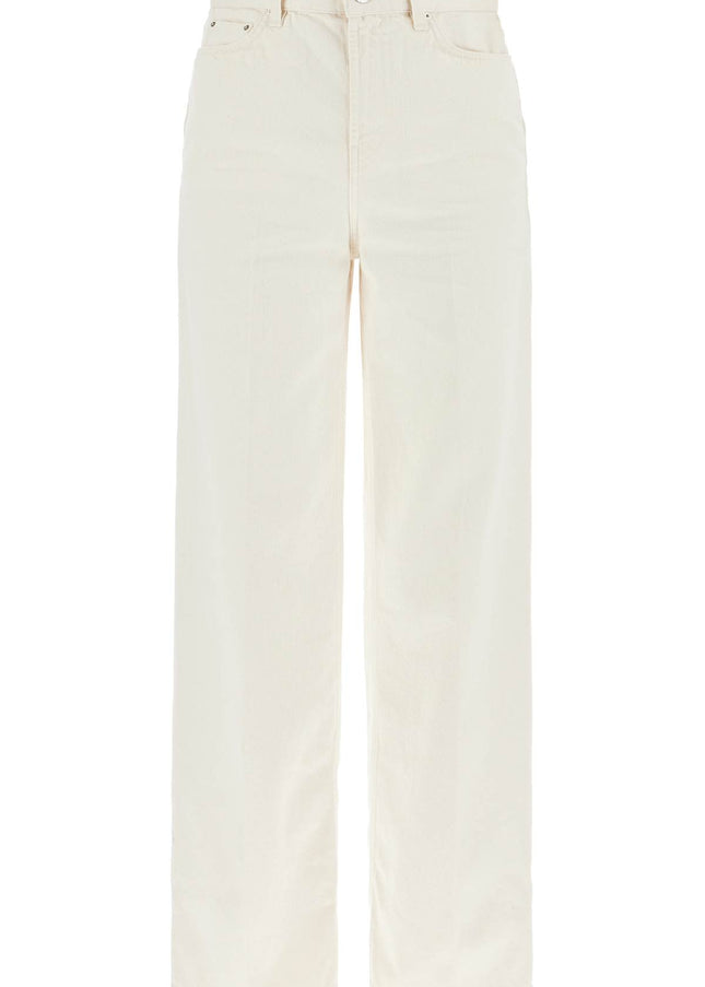 Toteme wide leg jeans in organic cotton