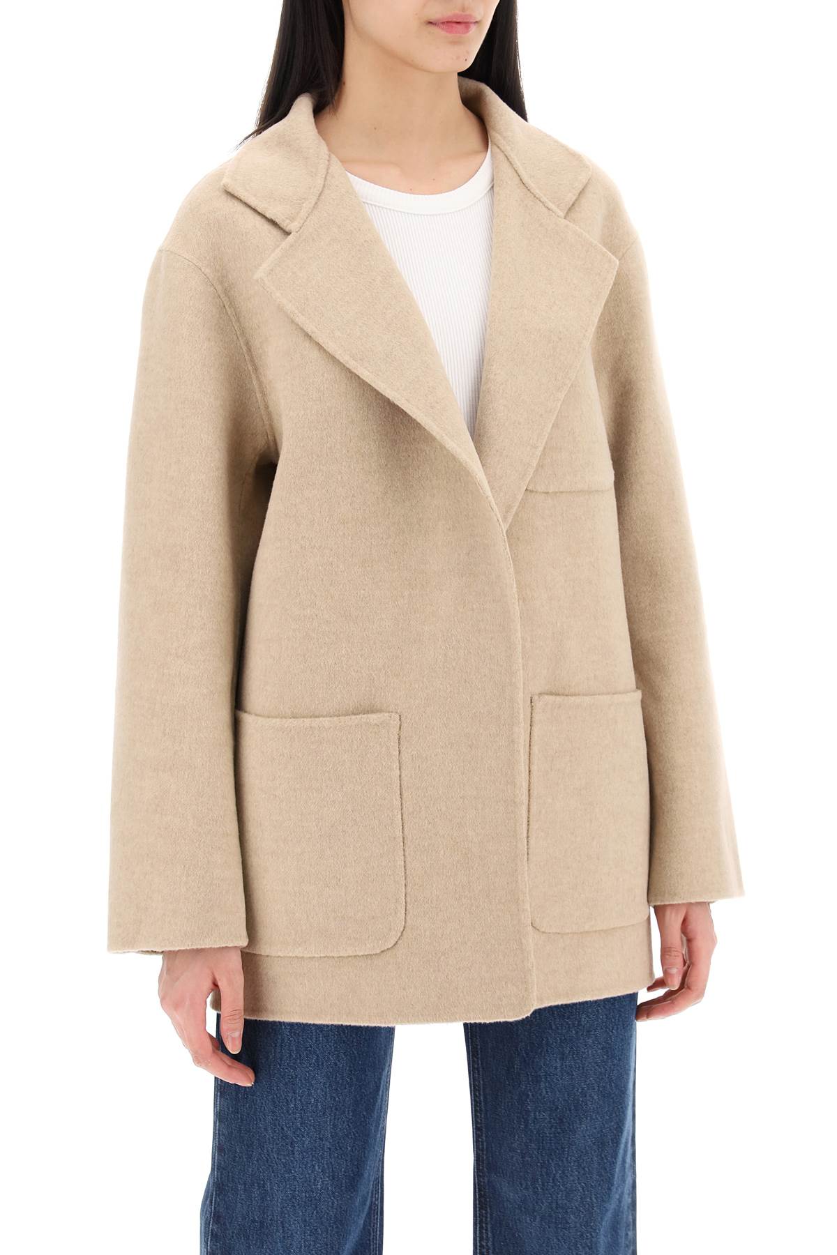 Toteme double-faced wool jacket