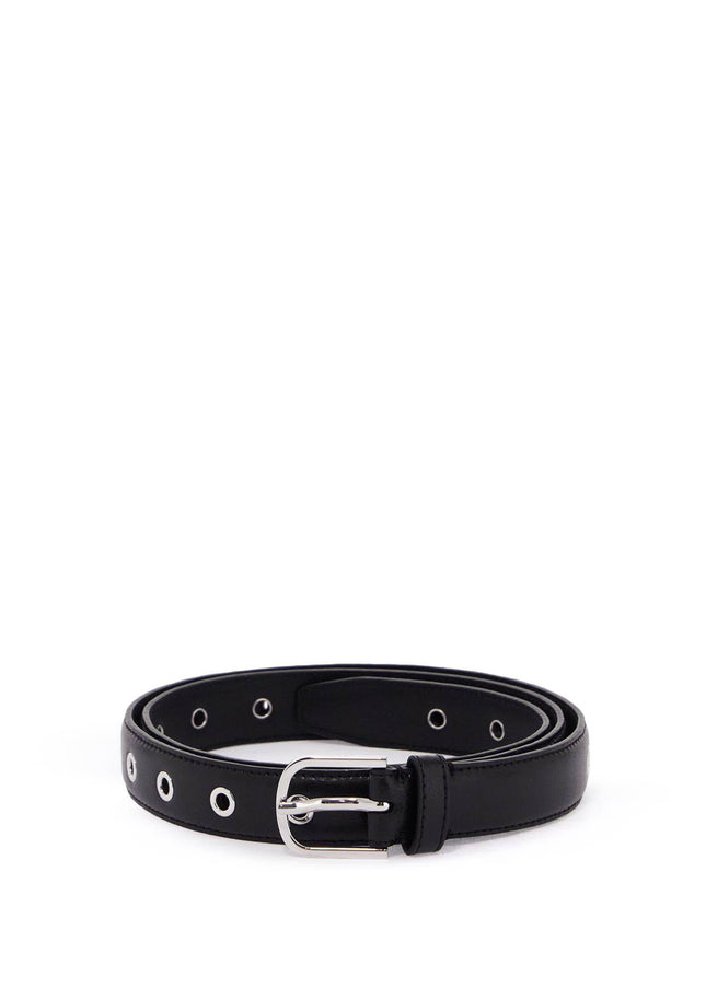 Toteme belt with eyelets