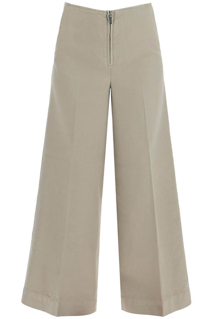 Toteme zip-front wide trousers