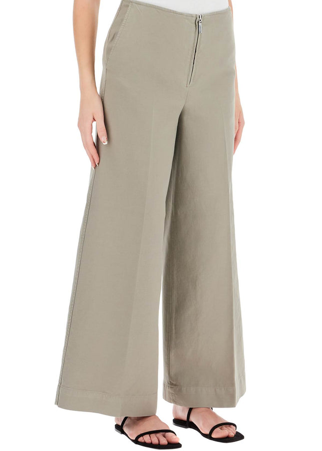 Toteme zip-front wide trousers