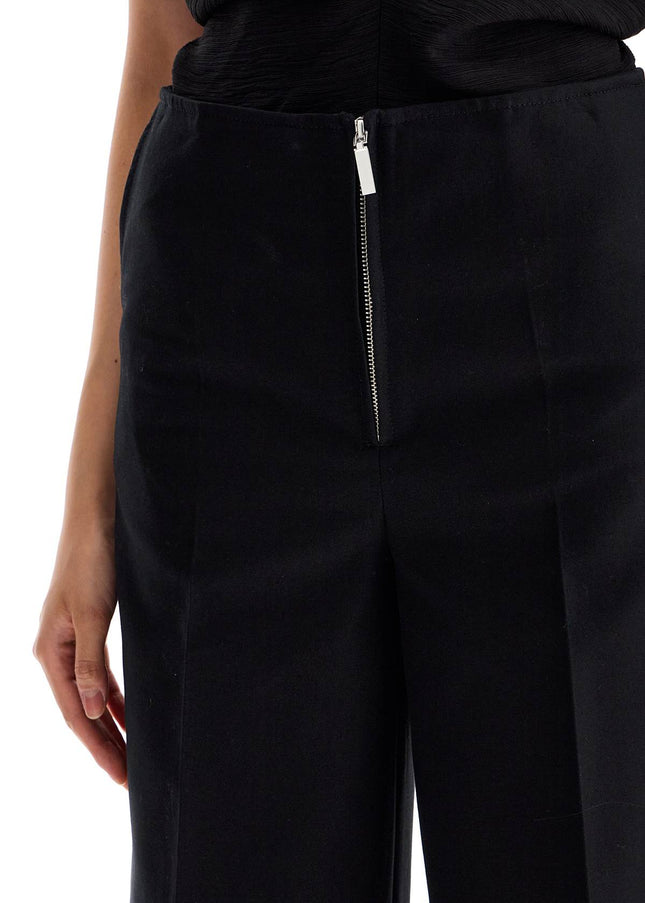 Toteme zip-front wide trousers