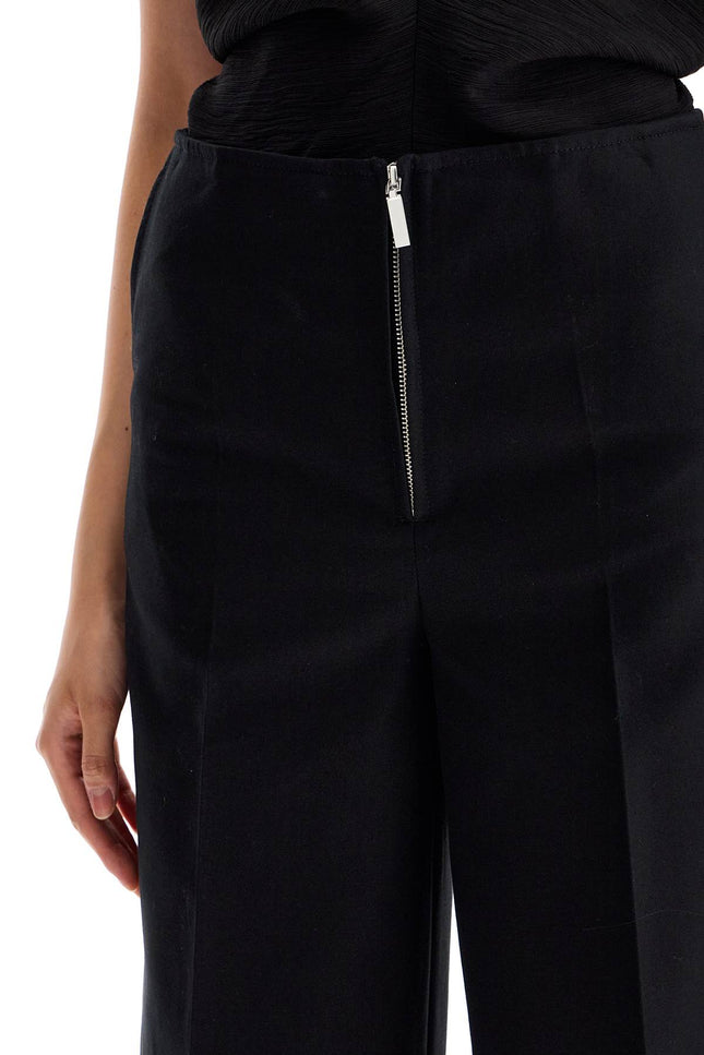 Toteme zip-front wide trousers