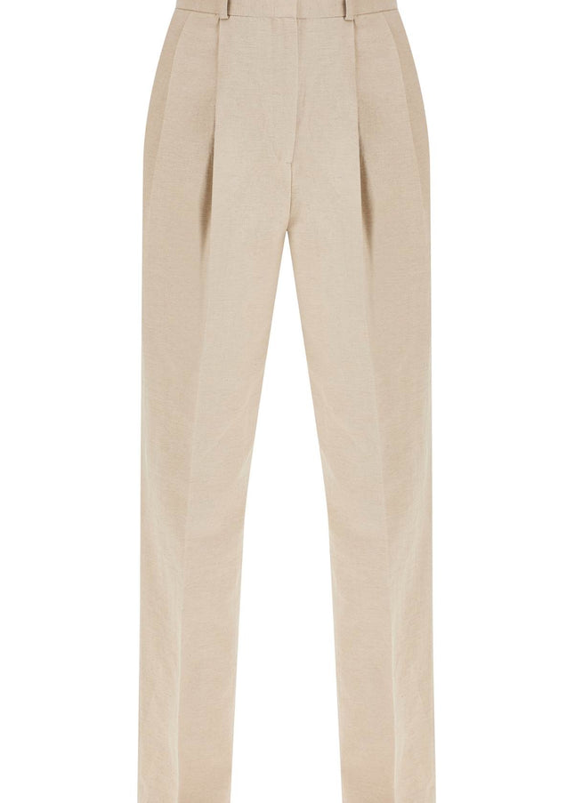 Toteme tailored linen blend trousers for men