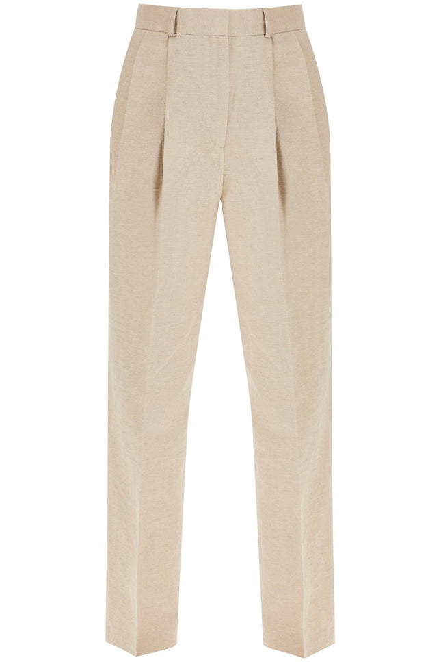 Toteme tailored linen blend trousers for men