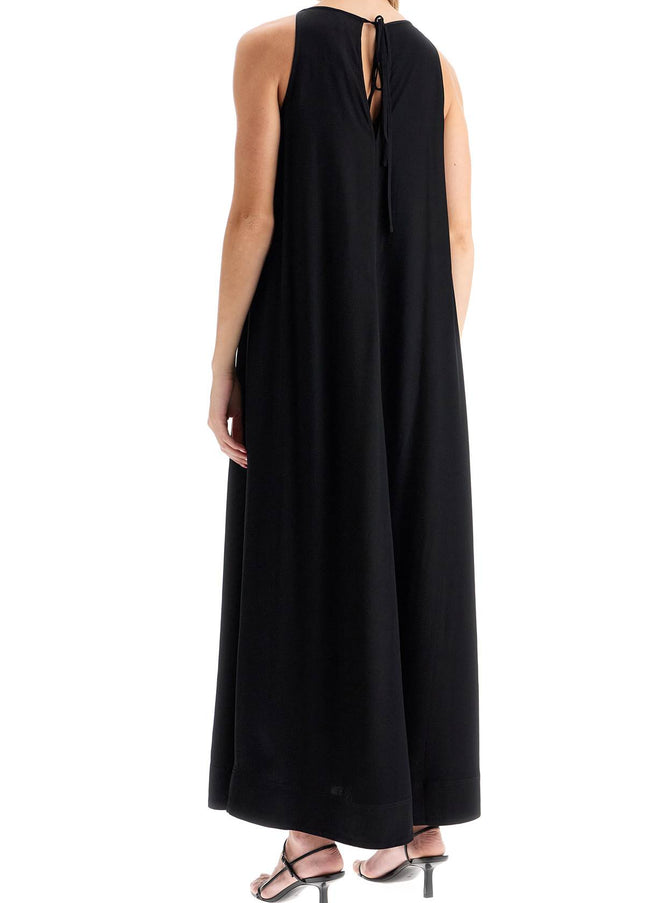 Toteme maxi dress with t-strap belt